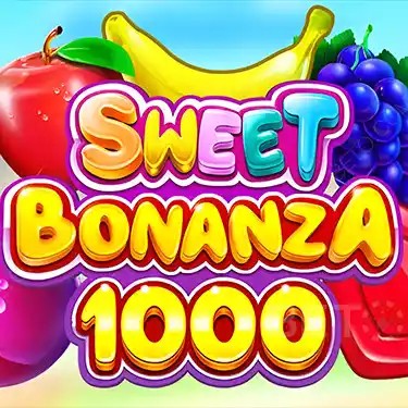 Sweet Bonanza 1000 logo by Pragmatic Play at Shelbyspin