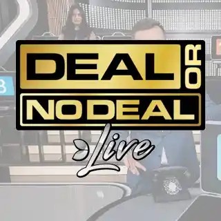 Deal or No Deal Live online game logo by Evolution on shelbyspin-casino.org
