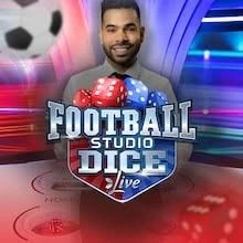 Football Studio Dice logo by Evolution at Shelbyspin