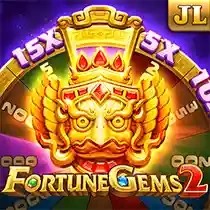 Fortune Gems 2 online game logo by Jili Games on shelbyspin-casino.org