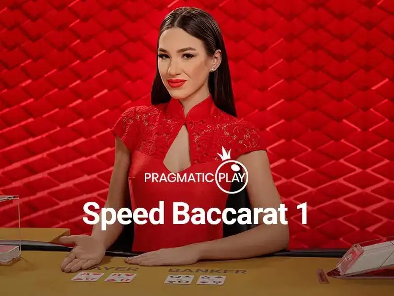 Official Live Dealer logo: Speed Baccarat by Atmosfera at Shelbyspin